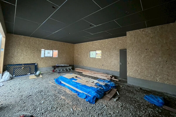 新築ガレージ工事②